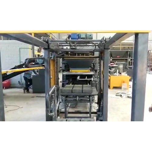 स्वचालित कंक्रीट ब्लॉक बनाने की मशीन