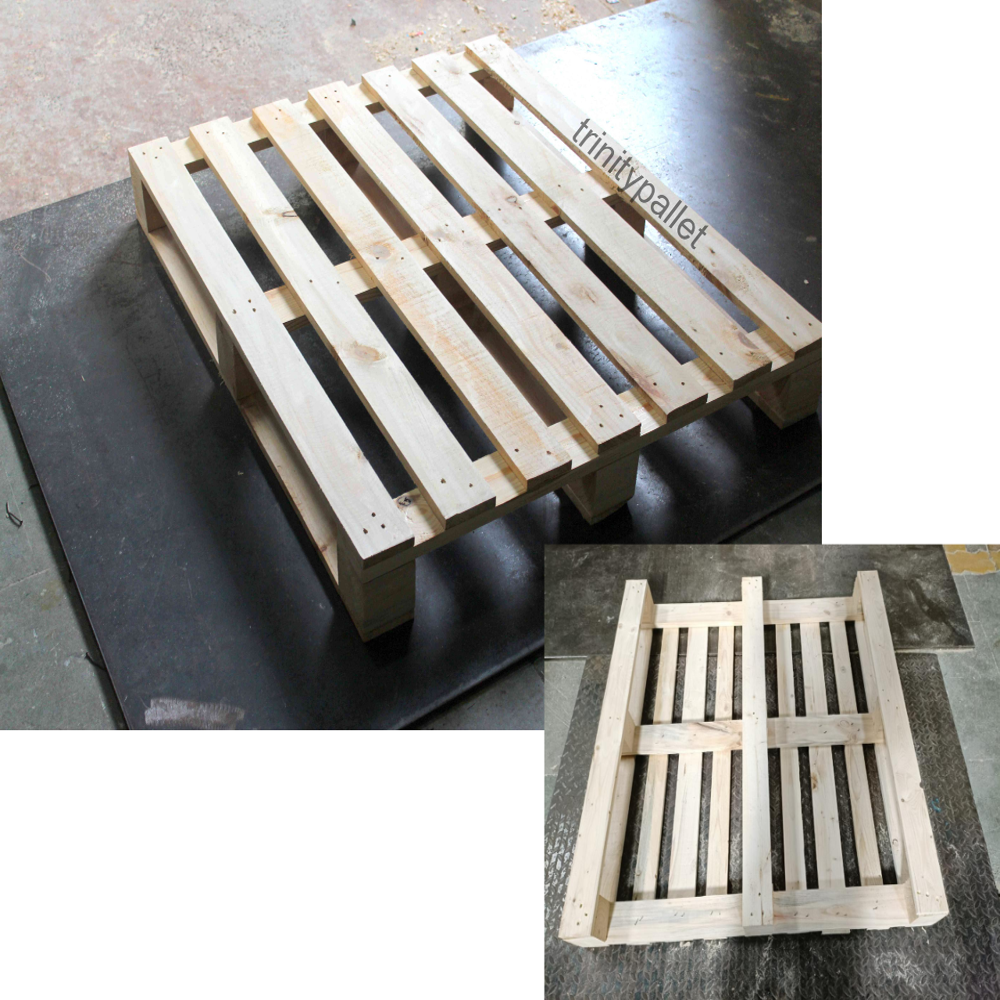 ISPM 15 गर्मी से उपचारित और धुंधित पाइनवुड पैलेट | सारिगाम जीआईडीसी में आपूर्तिकर्ता