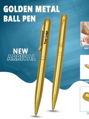 Golden Metal Ball Pen