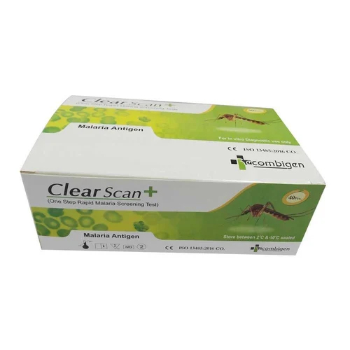 Malaria Antigen Rapid Test Clear Scan Recombigen Kit - Feature: Disposable