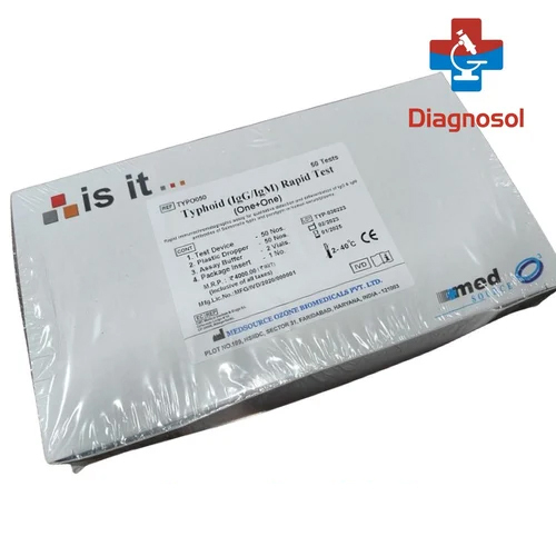 Typhoid Igg-Igm Rapid Card Test - Feature: Disposable