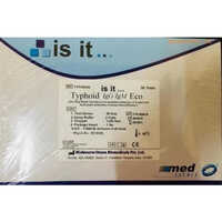 Typhoid IgG-IgM Rapid Card Medsource Ozone Test