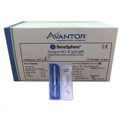 Avantor Benesphera Dengue Ns1 Antigen Rapid Card Test - Feature: Disposable