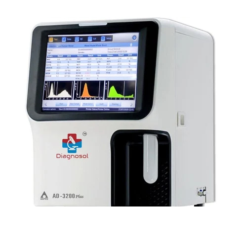 Aspen Ad-3200 Plus 3 Part Hematology Analyzer - Material: Plastic