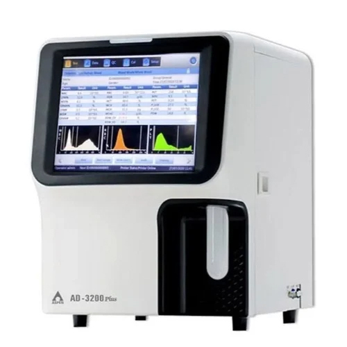 Aspen Ad-3200 Plus 3 Part Hematology Analyzer - Accuracy: 99 %