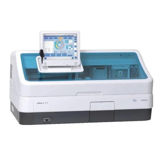 Roche Cobas E411 Fully Auto Immunoassay Analyzer - Accuracy: 99 %