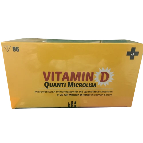 Jmitra Vitamin D Quanti Microlisa Elisa Test Kit - Material: Plastic