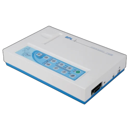 3 Channel Cardiart Ecg Machine - Material: Plastic