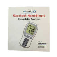 Ozocheck Hemosimple Hemoglobin Analyzer Hb Meter - Accuracy: 99  %