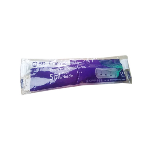 5 Ml Bd Emerald Syringe - Material: Plastic