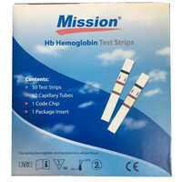 Mission Hb Hemoglobin Test Strips - Feature: Disposable