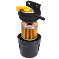 Fuel Filter Assembly For Diesel Engine - Color: Black