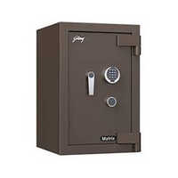 Godrej Matrix 2414 El Lock - Multi-bend Steel, 420x350x360 Mm, 34l | Motorized Digital Lock, 5 Shooting Bolts, Tamper & Low Battery Alerts