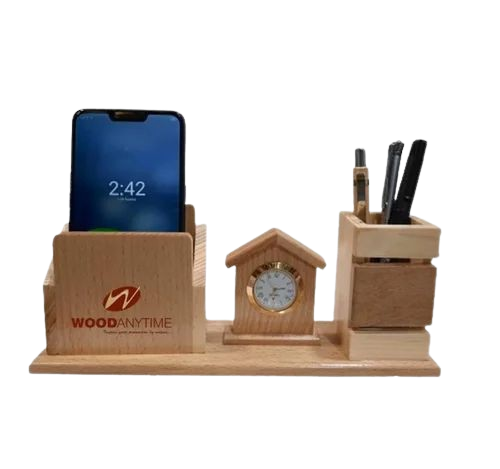 Wooden Pen Stand