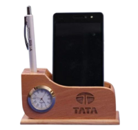 Wooden Pen Stand Mobile Phone Stand