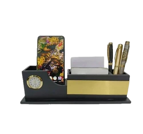 Wooden Pen Stands - Color: Black