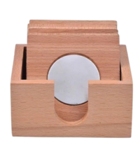 Wooden Tea Coaster Dw 1055 S - Color: Brown