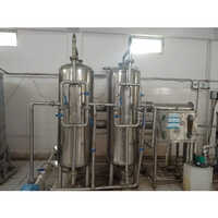 Semi Automatic Mineral Water Plant