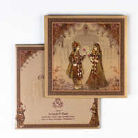 FC-41599 Bride And Groom Theme Cards