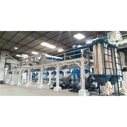 200 TPD Rice Bran Cleaning Aspiration And Grinding Plant