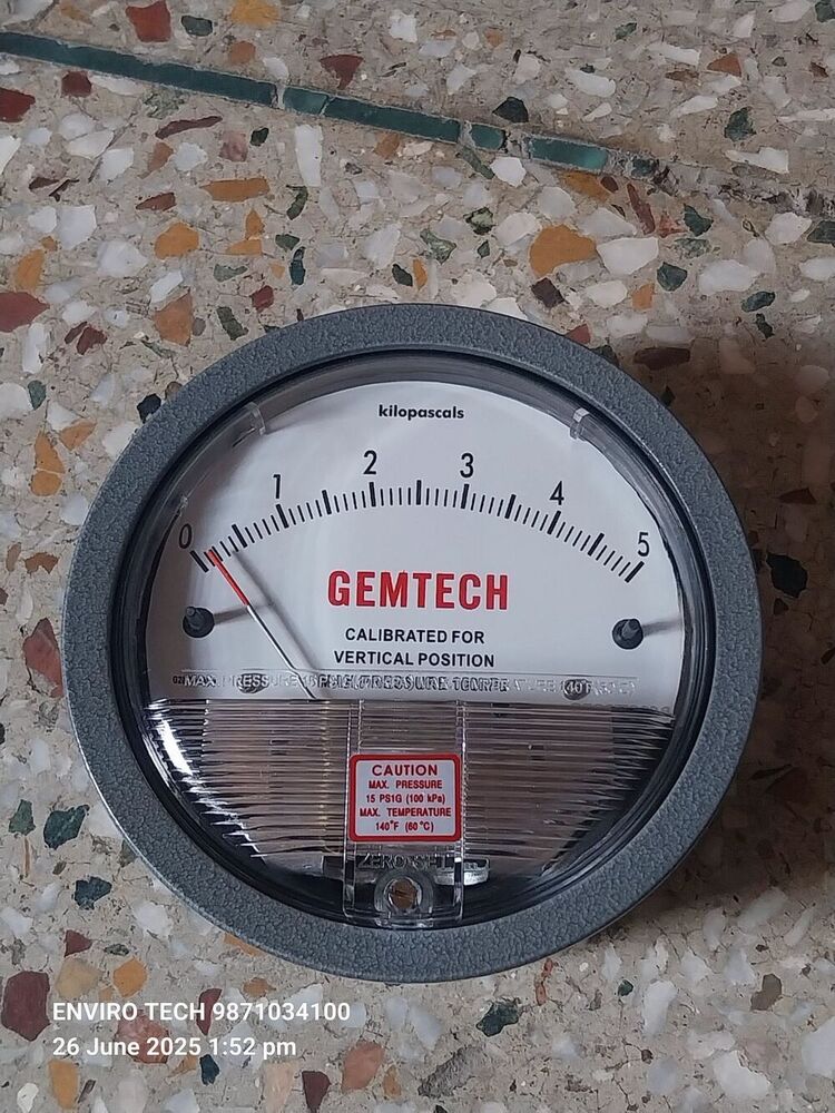 GEMTECH Differential Pressure Gauge In SATHARIYA INDUSTRIAL AREA JAUNPUR Uttar Pradesh India
