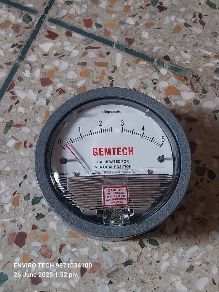 GEMTECH Differential Pressure Gauge In SATHARIYA INDUSTRIAL AREA JAUNPUR Uttar Pradesh India
