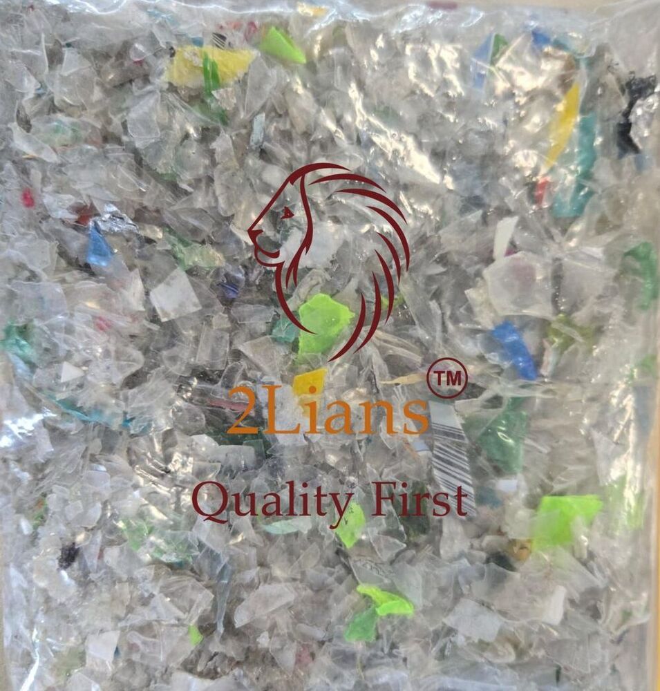PET  Cold washed Flakes Clear and Coloured