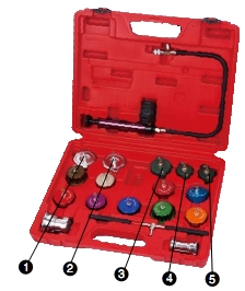 Cooling System & Radiator Cap Pressure Tester Lifting Height: 100-500 Millimeter (Mm)