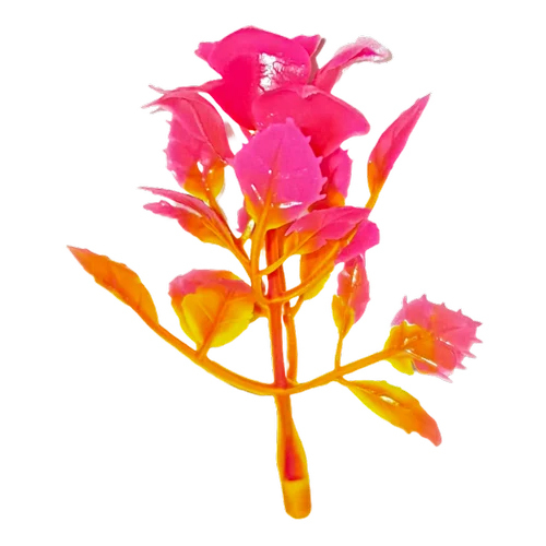 Rose Orange Pink Artificial Plastic Plant Fillers