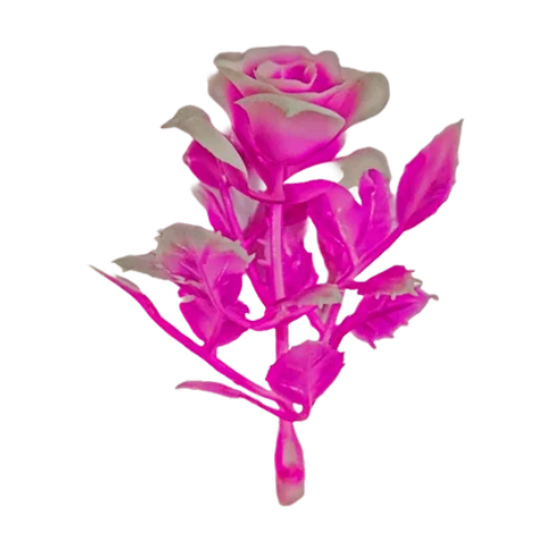 Rose Pink White Artificial Plastic Plant Fillers