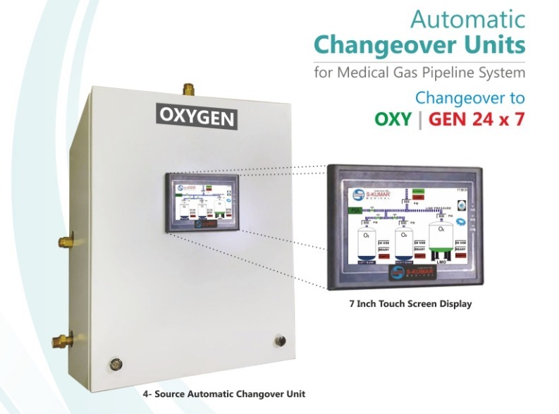 Oxygen Change Over Unit