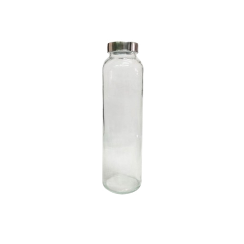 750ml Water Glass Bottle With Steel Cap