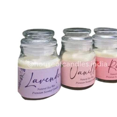 100ml Yankee Glass Jar With Glass Lid