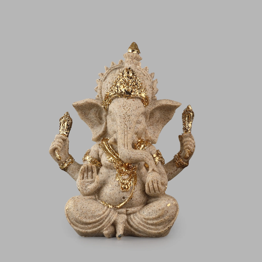 Sandstone Ganapati Statue
