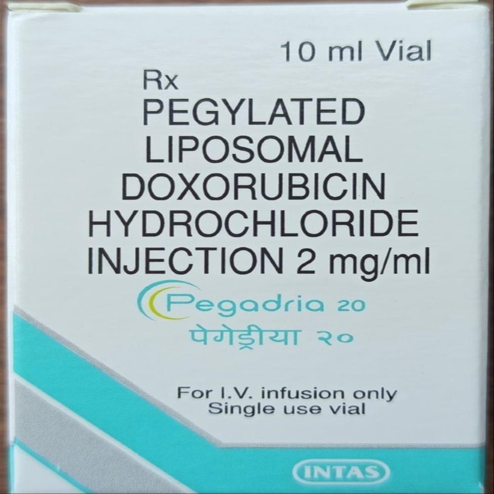 Pegadria 20 Pegylated Liposomal Doxorubicin Hydrochloride Injection