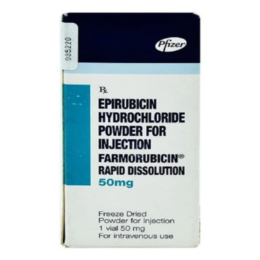 Farmorubicin Rapid Dissolution Epirubicin Hydrochloride 50mg Injection