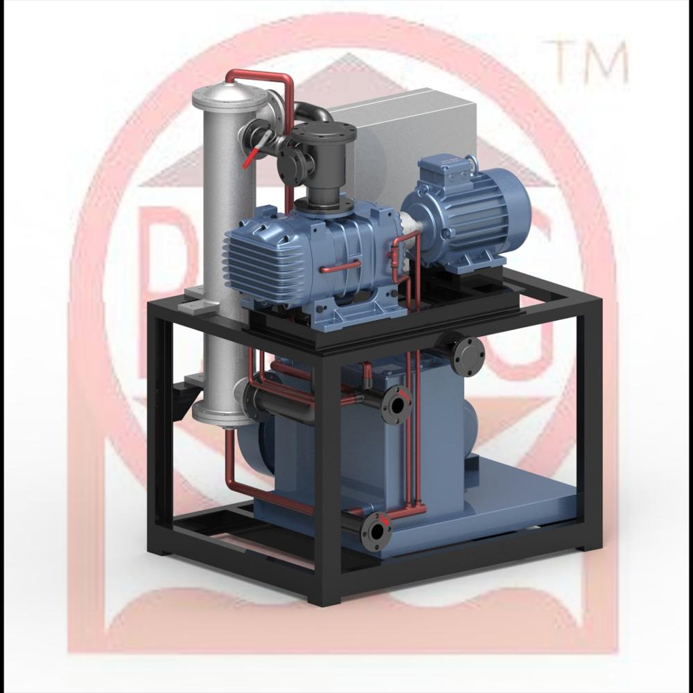 New Petrochemical 1Torr Pilot Electrical Vacuum System