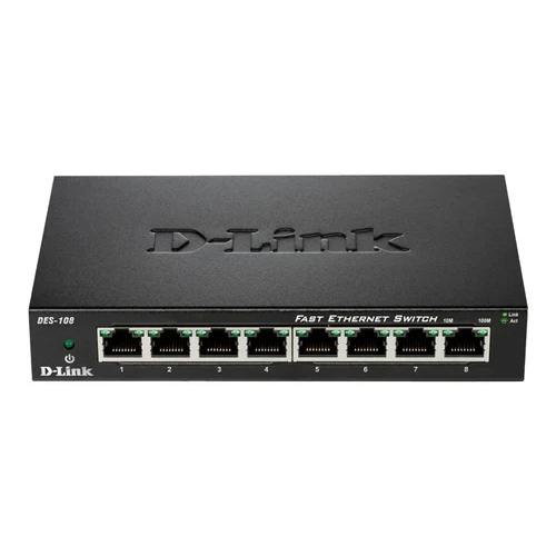 D Link Gigabit Switch - Features: Durable