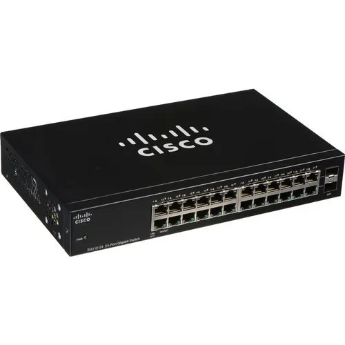 Black Man Capable Cisco Network Switch - Features: Durable