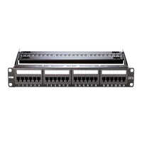 24 Port Loaded Patch Panel