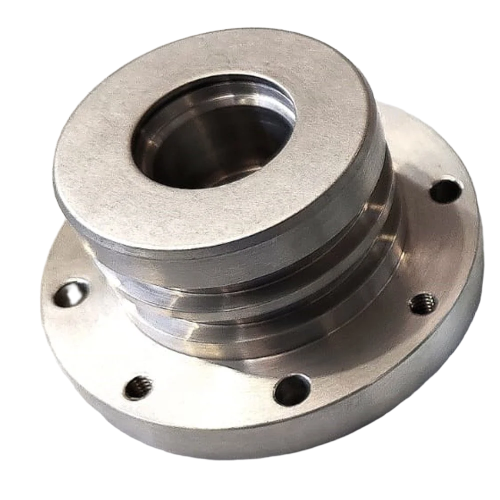 Aluminum Machine Components - Color: Silver