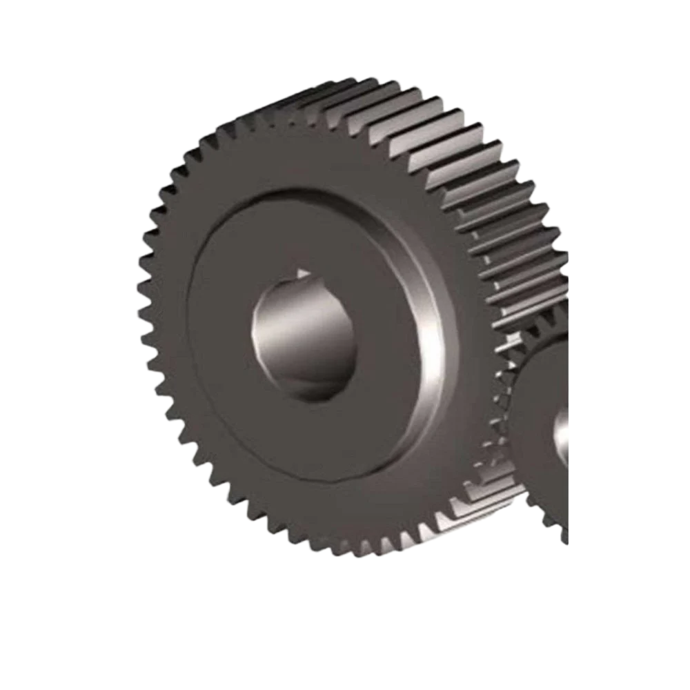 Industrial Spur Gear - Color: Black