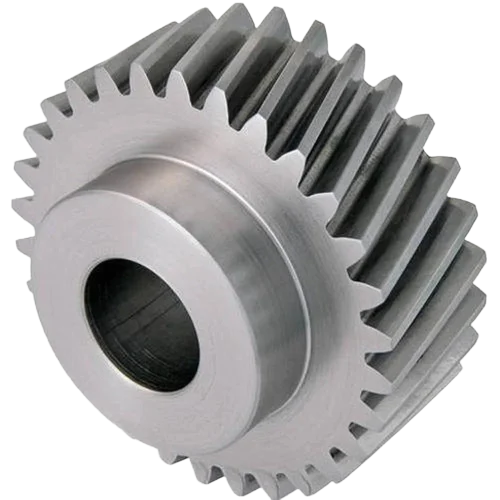Double Helical Gear - Color: Silver