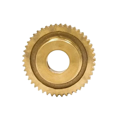 Bronze Worm Gear - Color: Golden