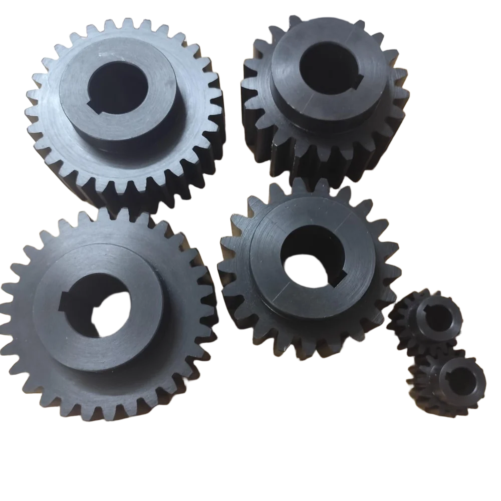 Round Spur Gear - Color: Grey