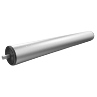 Aluminum Conveyor Roller - Color: Silver