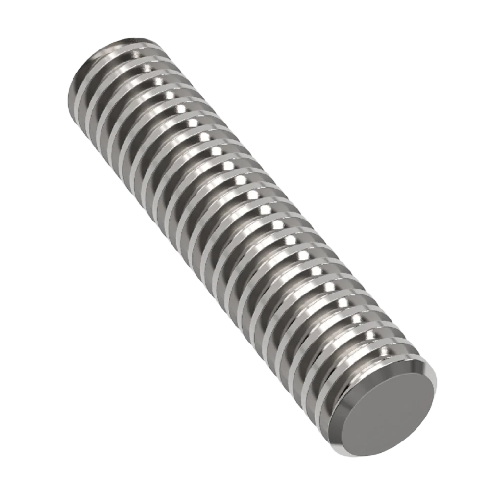 Acme Lead Screw - Color: Silver
