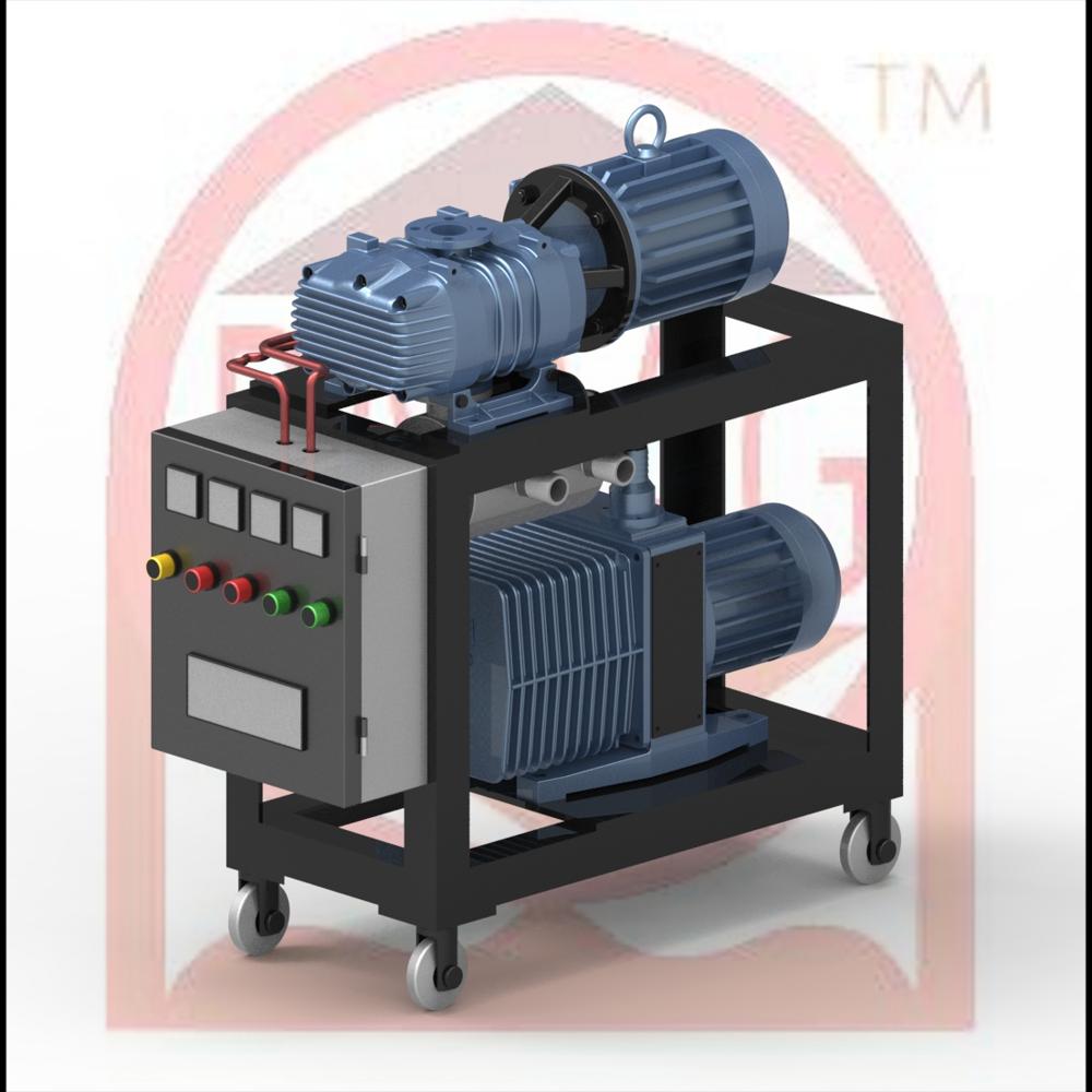 New Plastic Resin Water Cooled Twin Lobe Automatic Vacuum Booster