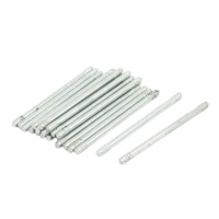 Round Axle Shaft - Color: Silver
