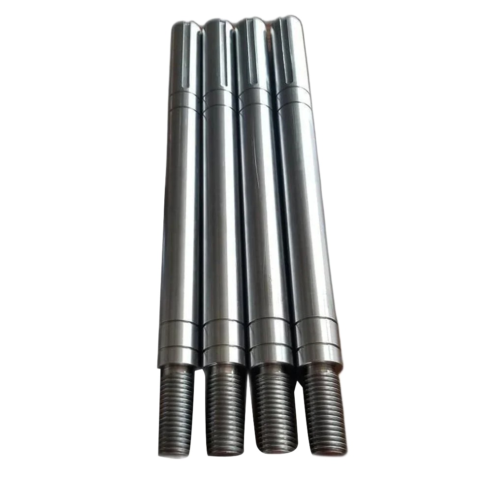 50 Mm Stainless Steel Shaft - Color: Silver